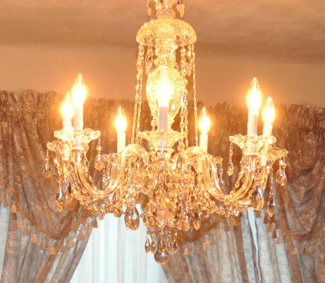 Schonbek Crystal Chandelier - 5
