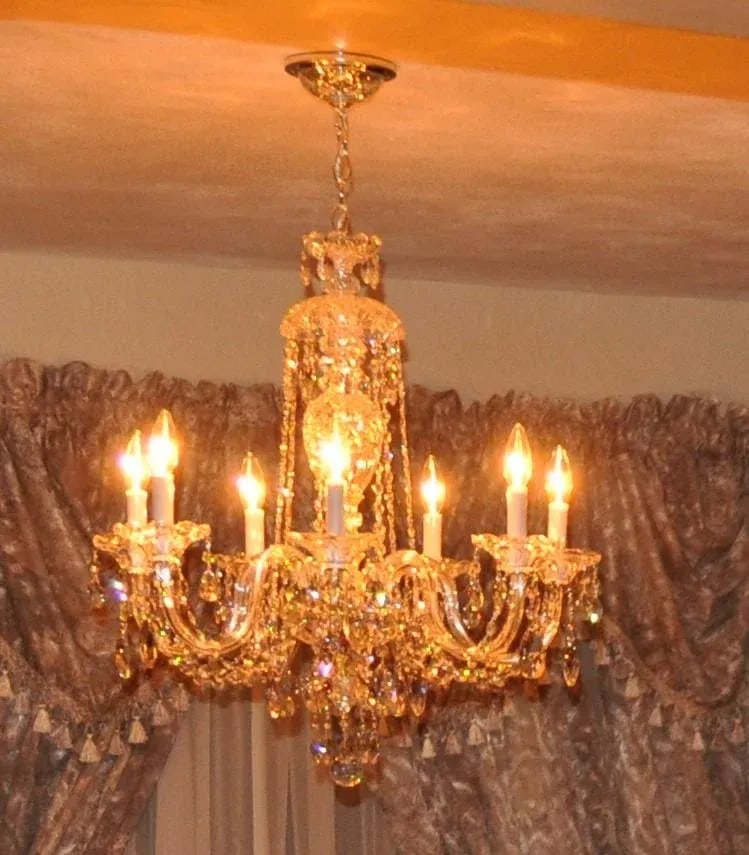 Schonbek Crystal Chandelier - 6