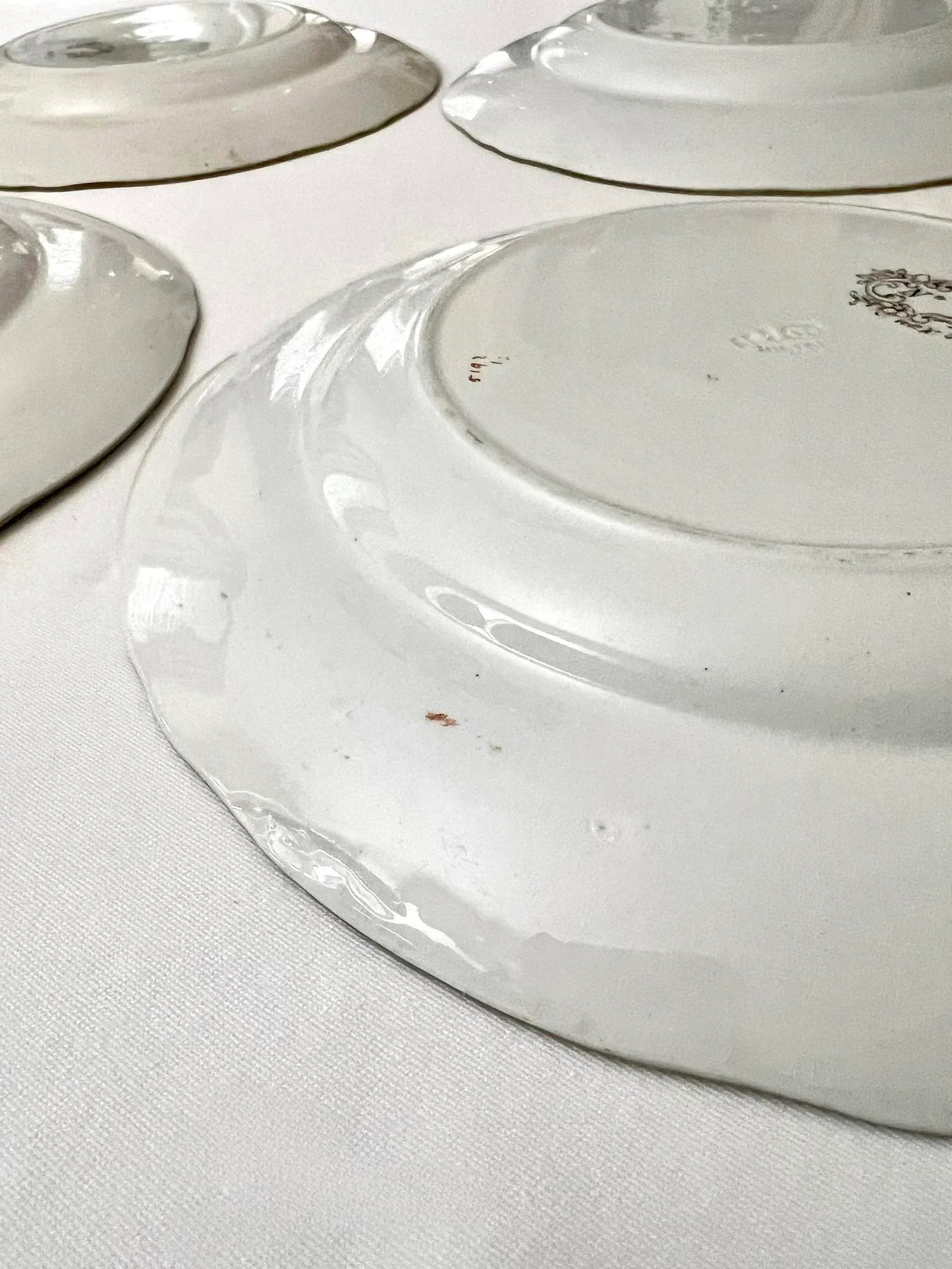 Set of 8 Antique Minton Imari Style Dinner Plates, 1910 - 12