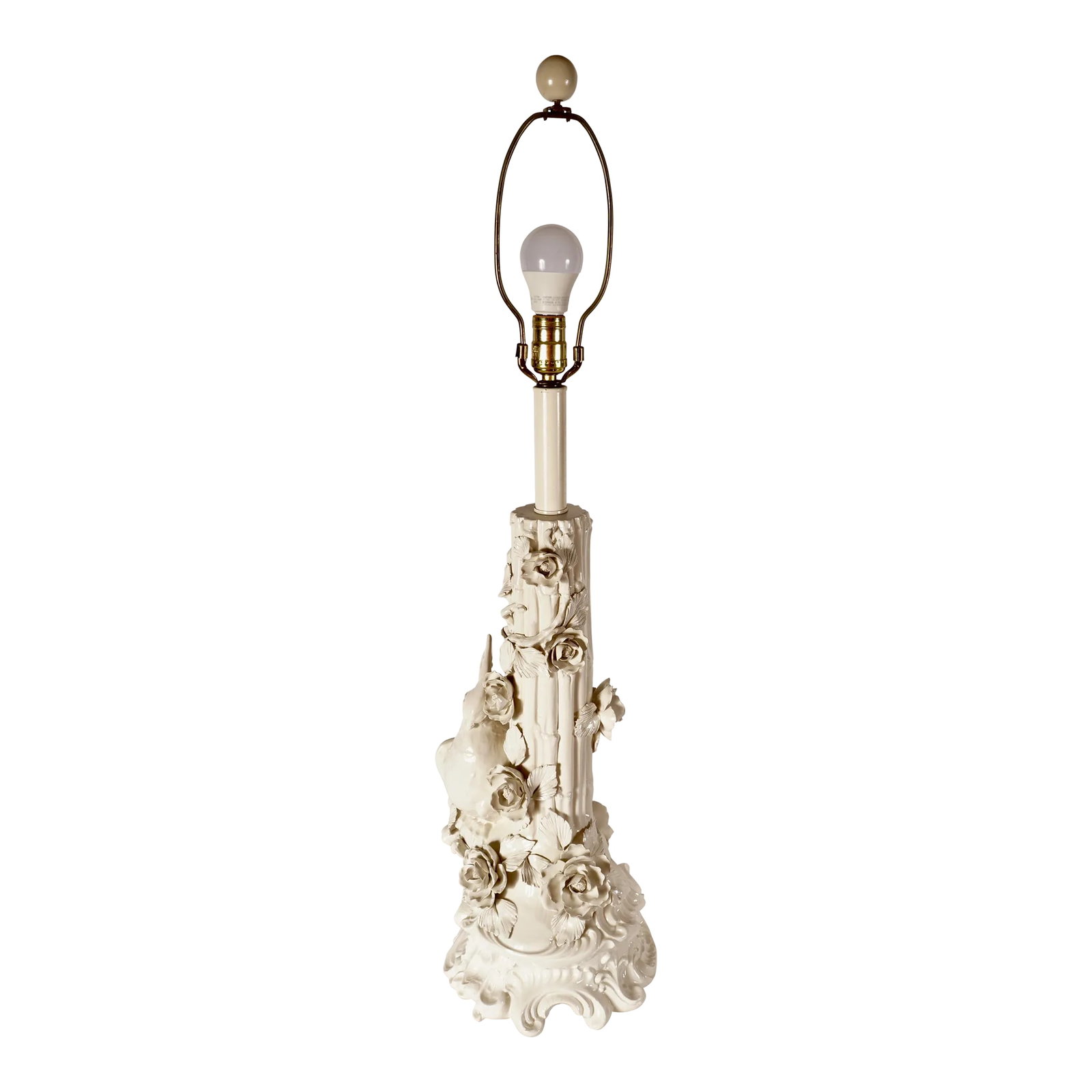 Vintage Italian Ceramic Parrot Table Lamp: Vintage Italian Ceramic Parrot Table Lamp. This is a very unique lamp that will be the center of attention in your home or office . In great working order with a tree way switch for different