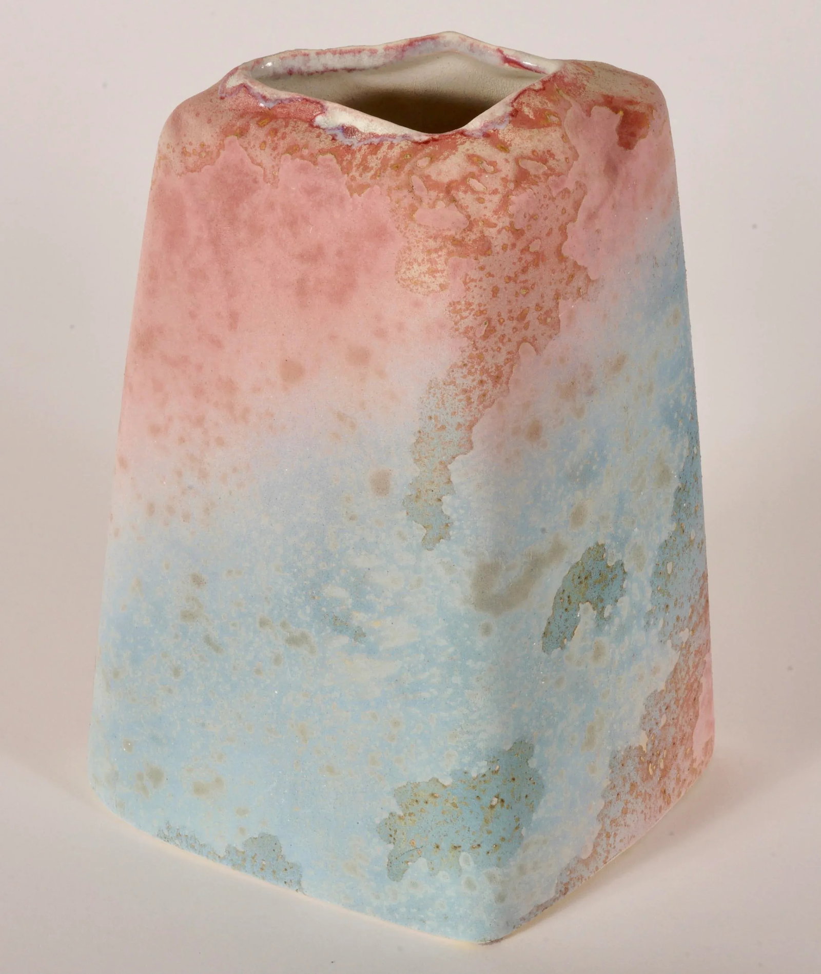 Vintage Raku Vase by Tony Evans - 10