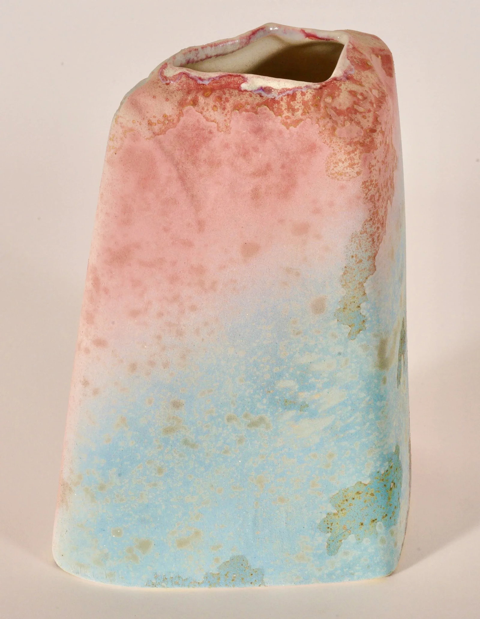 Vintage Raku Vase by Tony Evans - 5
