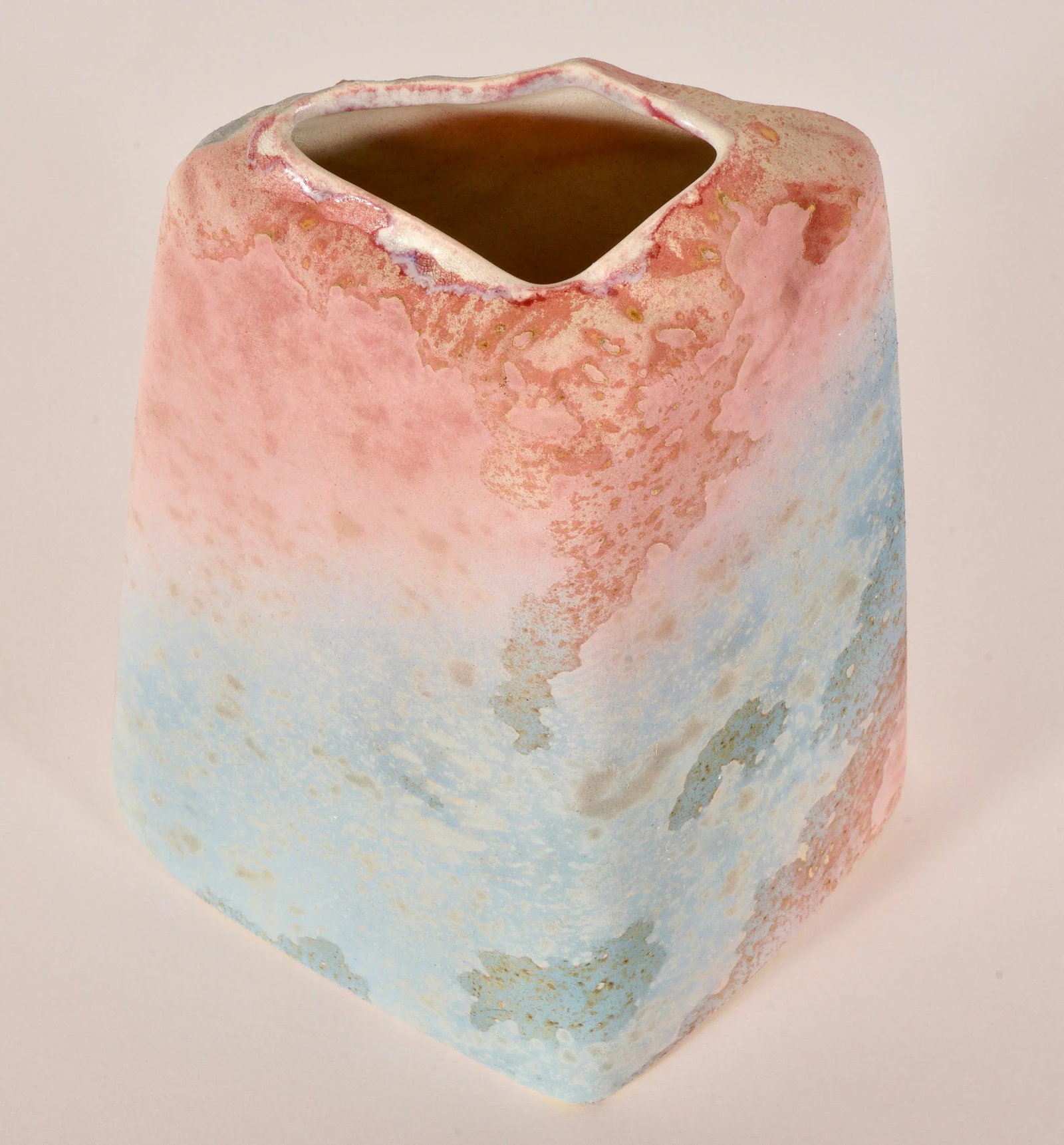 Vintage Raku Vase by Tony Evans - 8