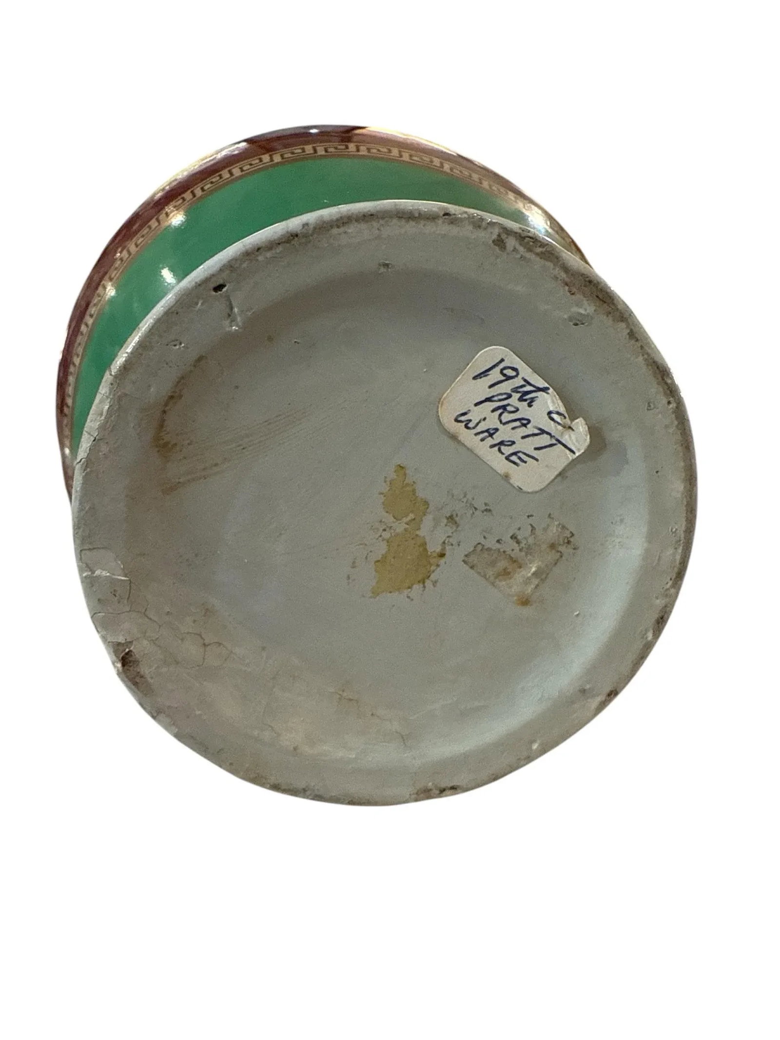19th Century Pratt Ware Pitcher - 4
