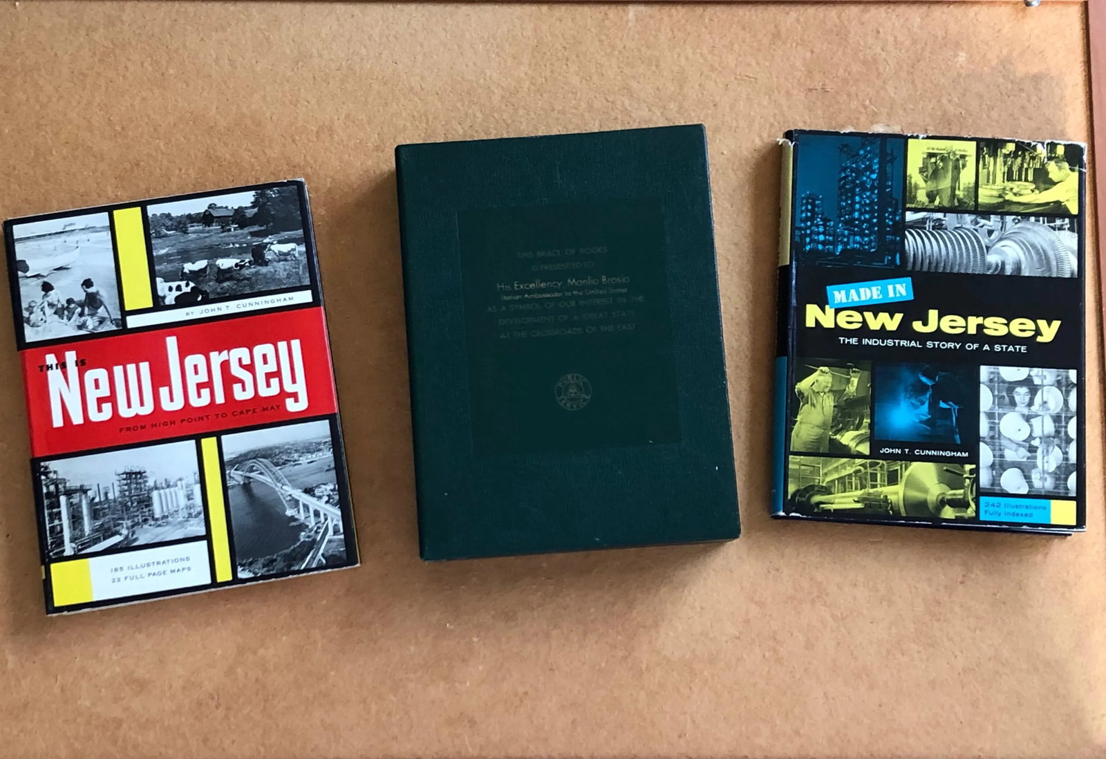 Vintage New Jersey Book Set in Presentation Slipcase - 2