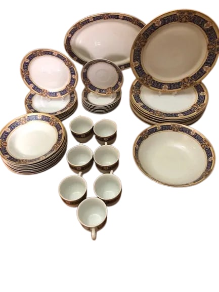 1930s Royal Vienna-China Dinnerware Set- 29 Pieces - 4