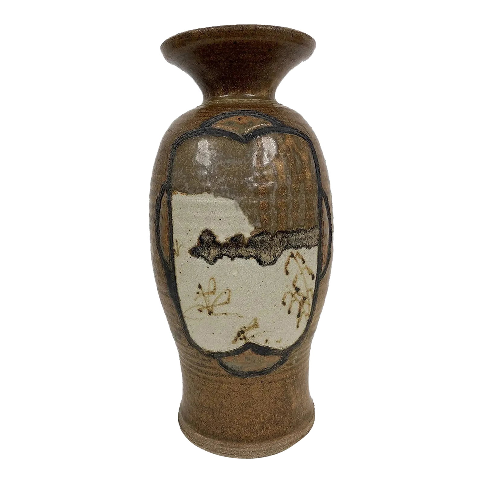 Mid-Century Modern Style Studio Pottery Vase, 1970's (1 of 8)