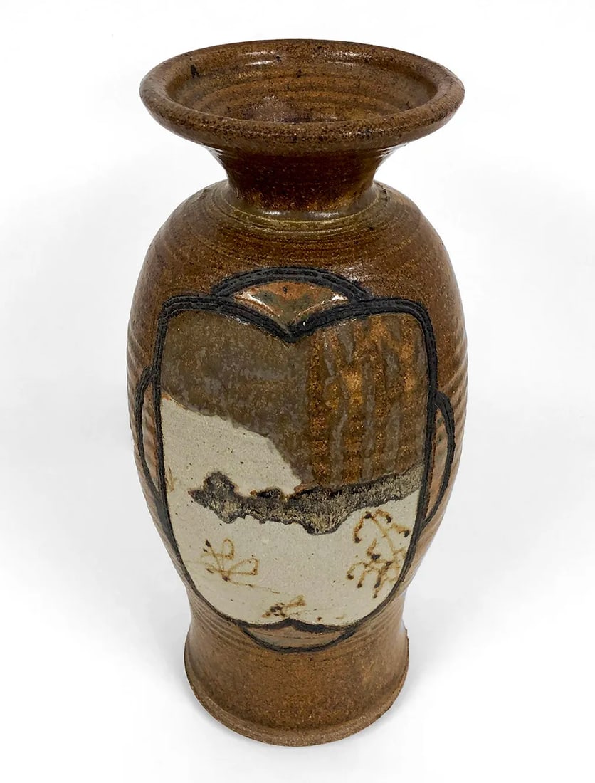 Mid-Century Modern Style Studio Pottery Vase, 1970's - 2