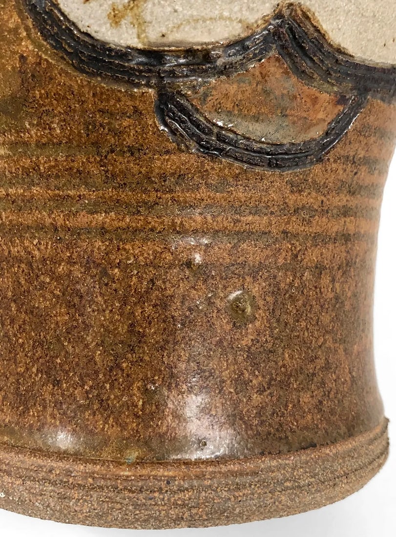 Mid-Century Modern Style Studio Pottery Vase, 1970's - 8