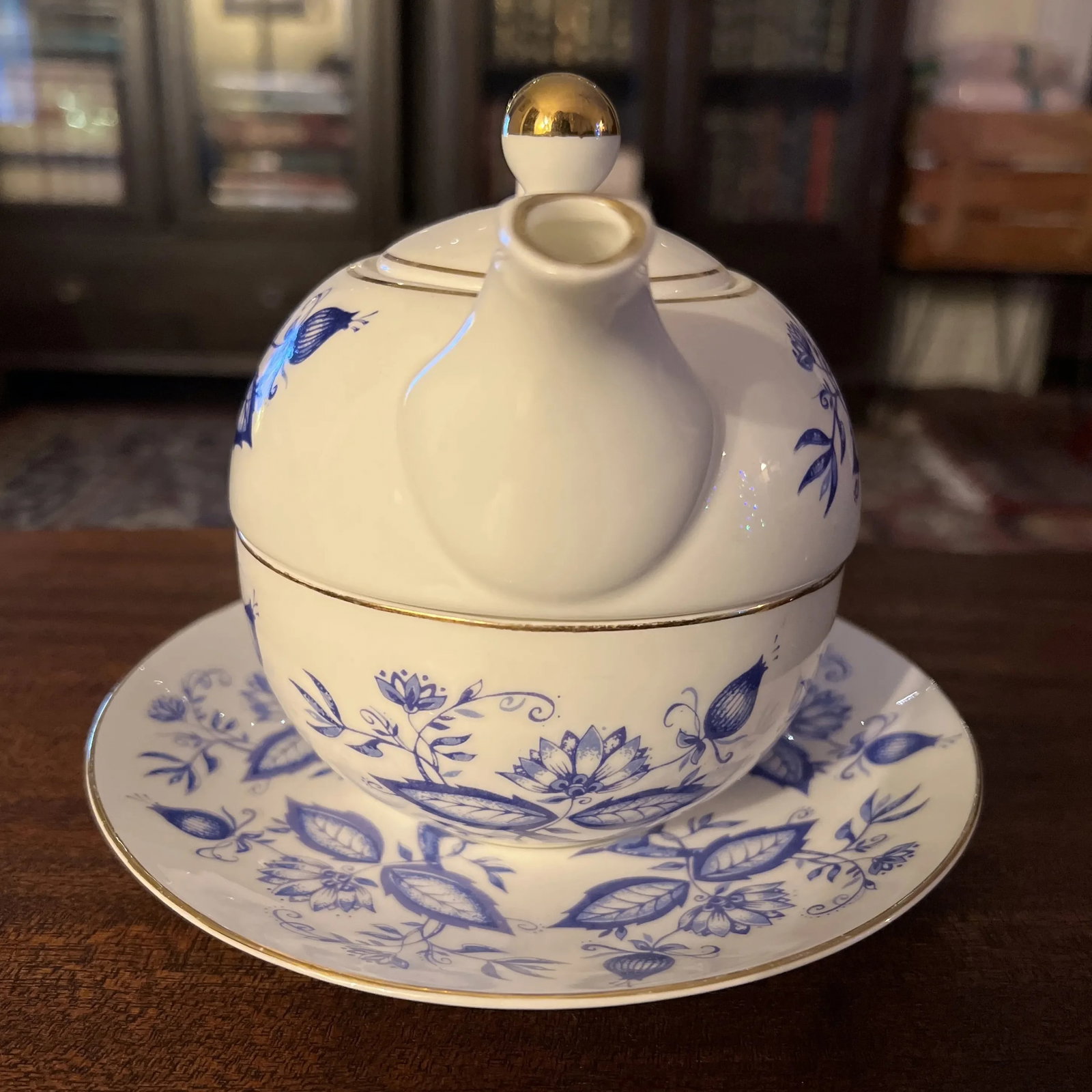 Vintage Bone China Tea for One by Artfil - 2