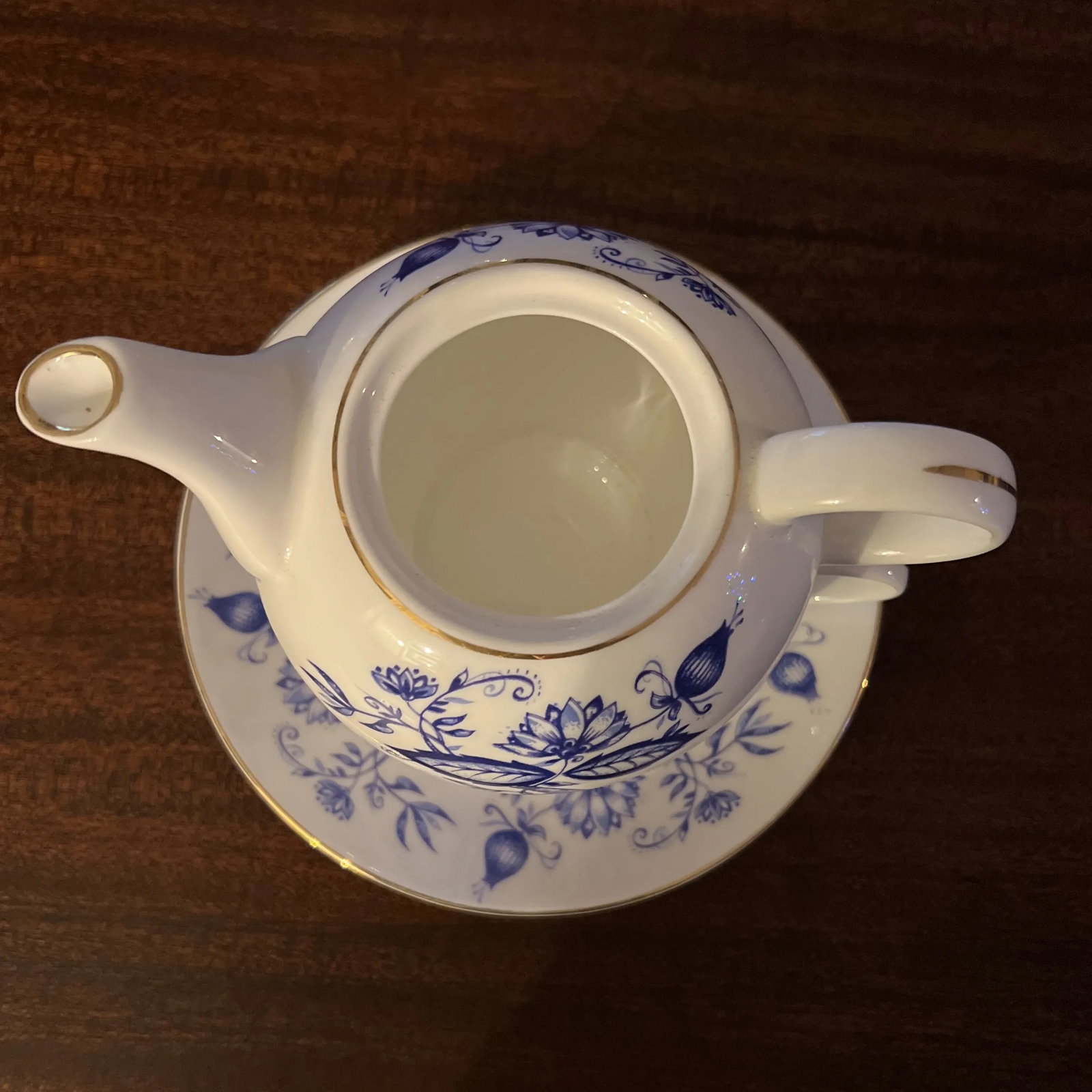 Vintage Bone China Tea for One by Artfil - 5