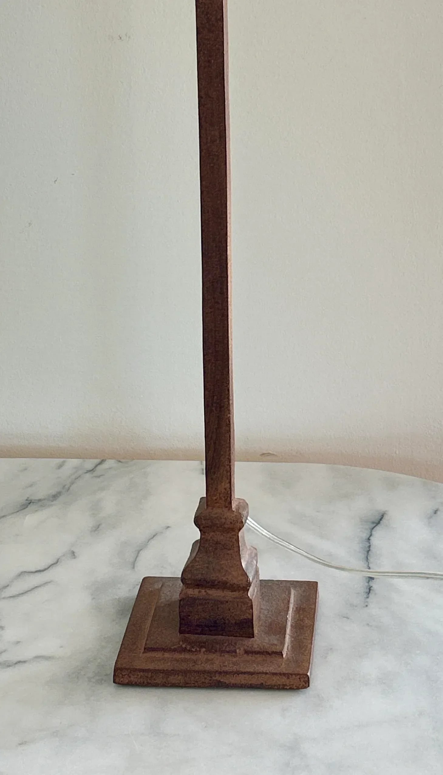 Palecek Hollywood Regency Ridge Metal Lamps - A Pair - 5
