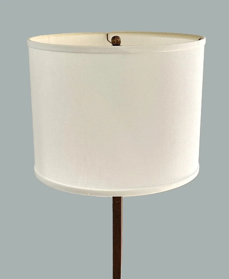 Palecek Hollywood Regency Ridge Metal Lamps - A Pair - 8