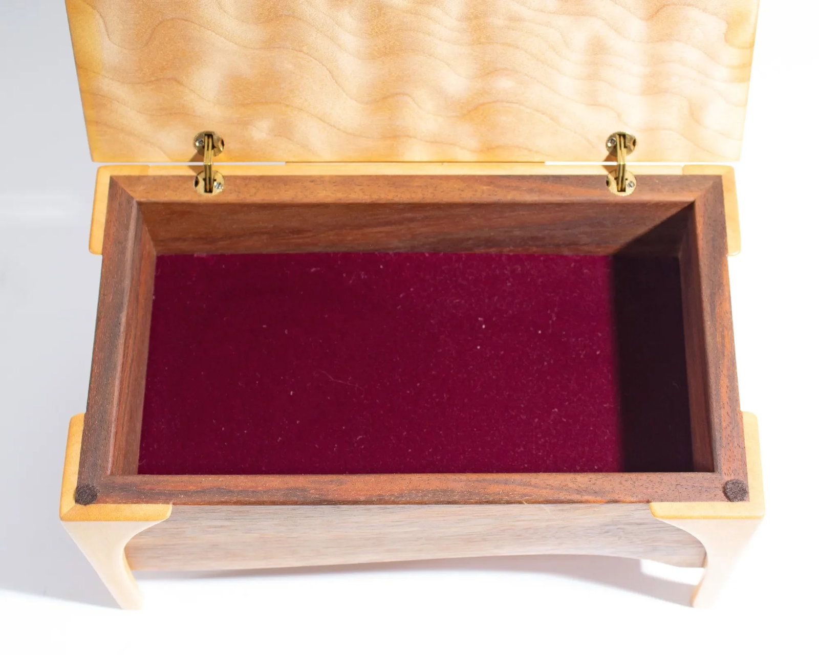 Wooden Jewelry Box Signed by Mark Rehmar - 5