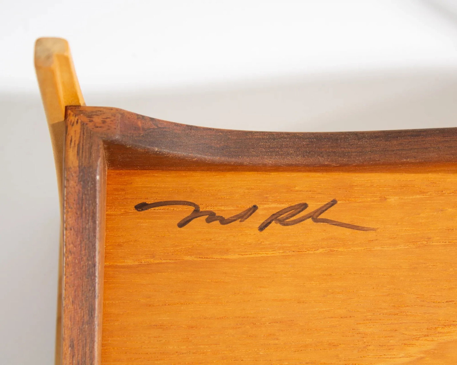Wooden Jewelry Box Signed by Mark Rehmar - 8