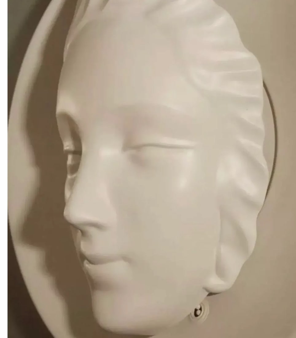 1930's Art Deco White Face Wall Sconce - 3