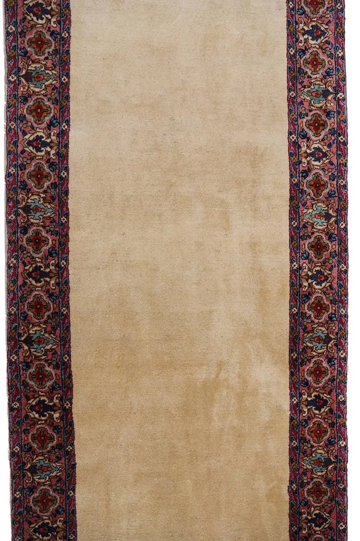3'x20' Rare Vintage Persian Runner Rug | Skinny Long Wool Runner - 12