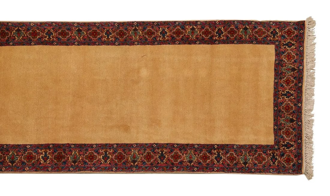 3'x20' Rare Vintage Persian Runner Rug | Skinny Long Wool Runner - 8