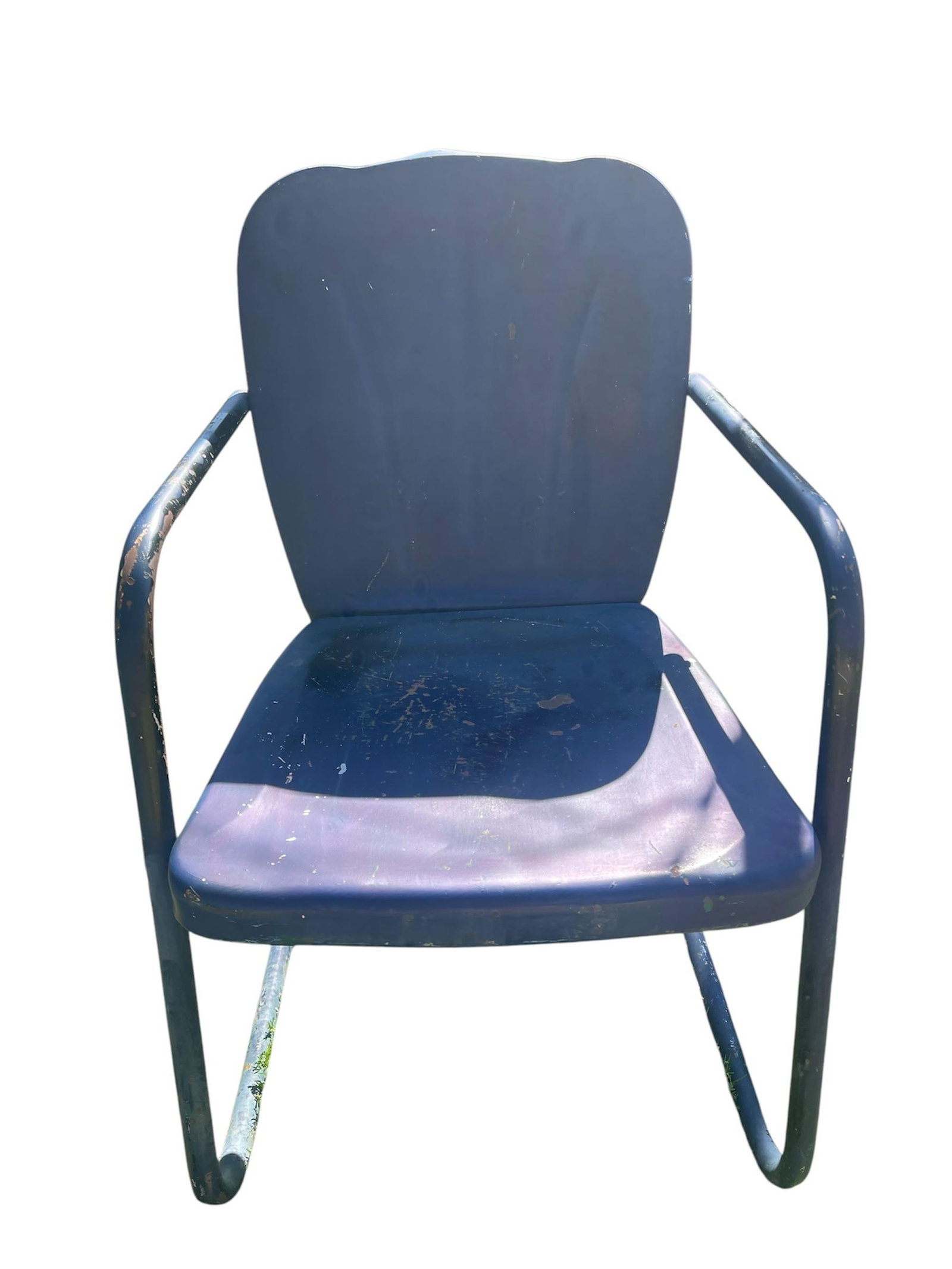 Vintage Metal Mid Century Outdoor Chairs ~ Set of 2 - 3