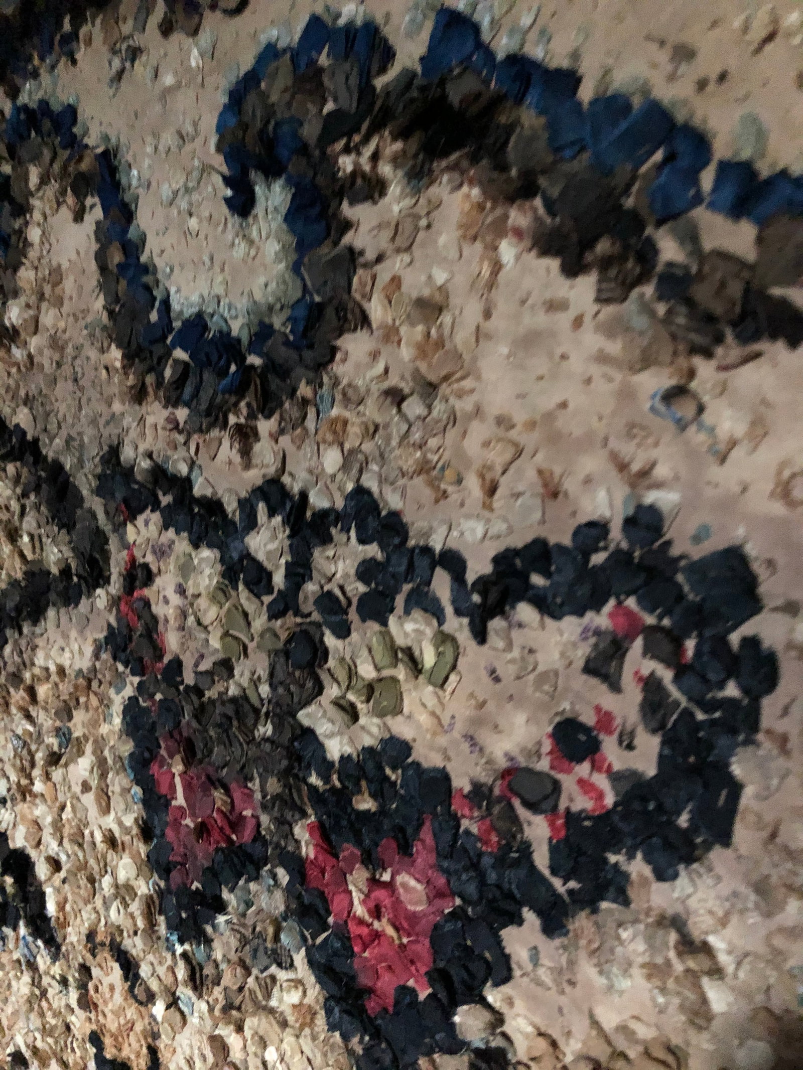 19th Century Cut Lace Hook Textile Wall Art on Linen - 7
