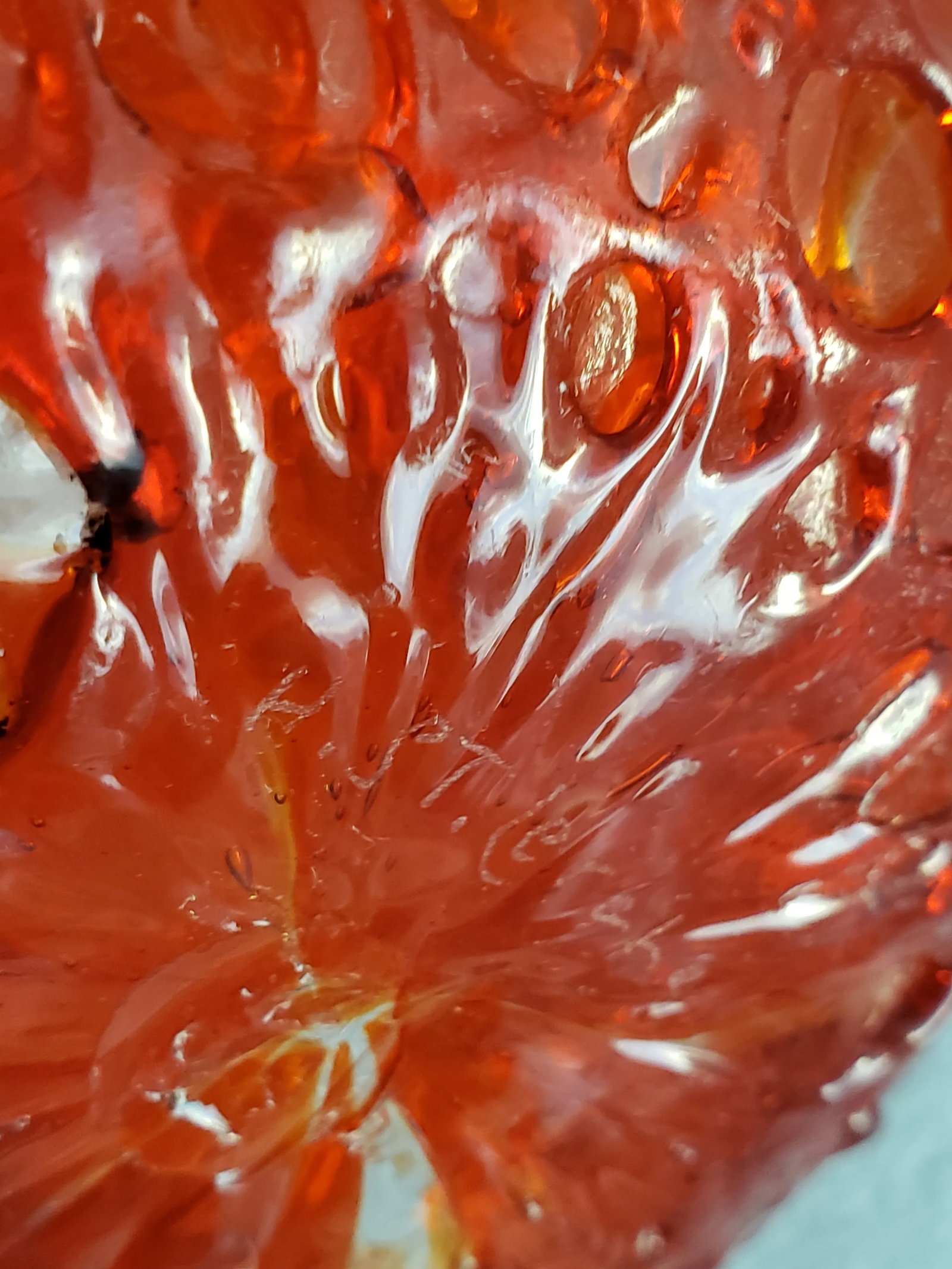 Early 1900s Murano Blown Glass Bowl Fratelli Toso Attributed to Hans Stoltenberg-Lerche Red Orange - 9