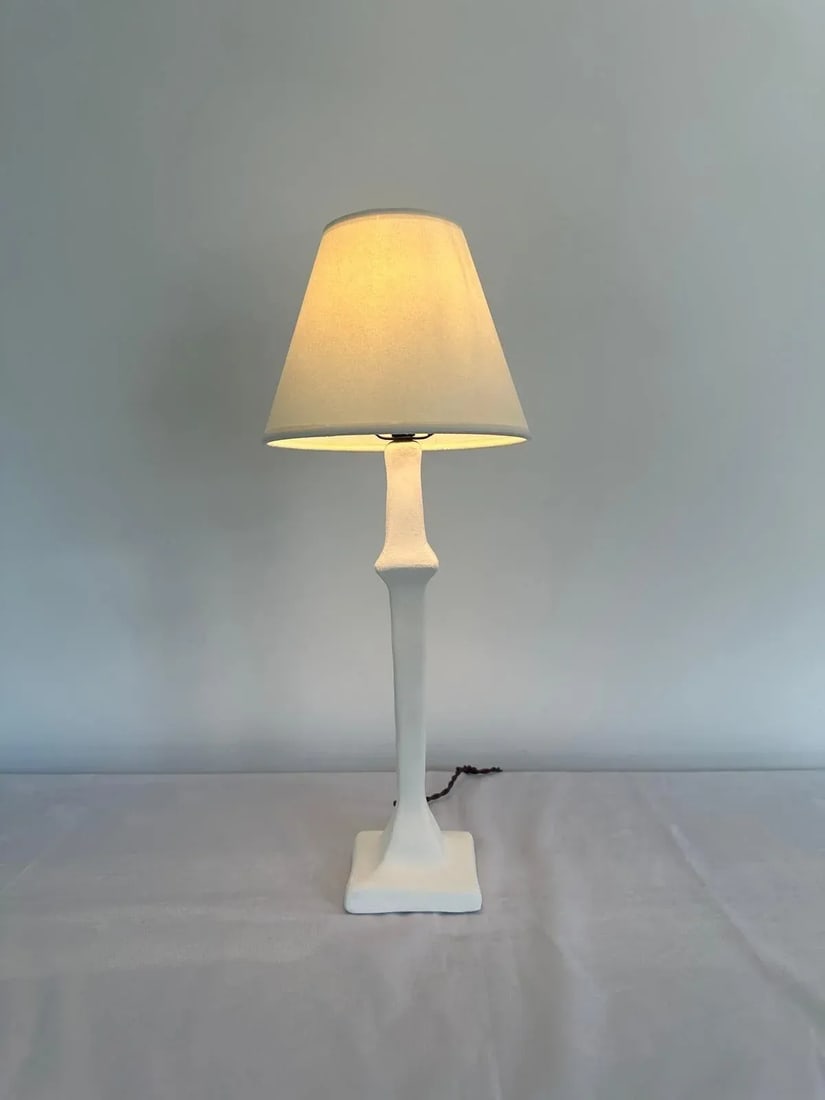 Bespoke Modern Sculptural Plaster Table Lamp - 10