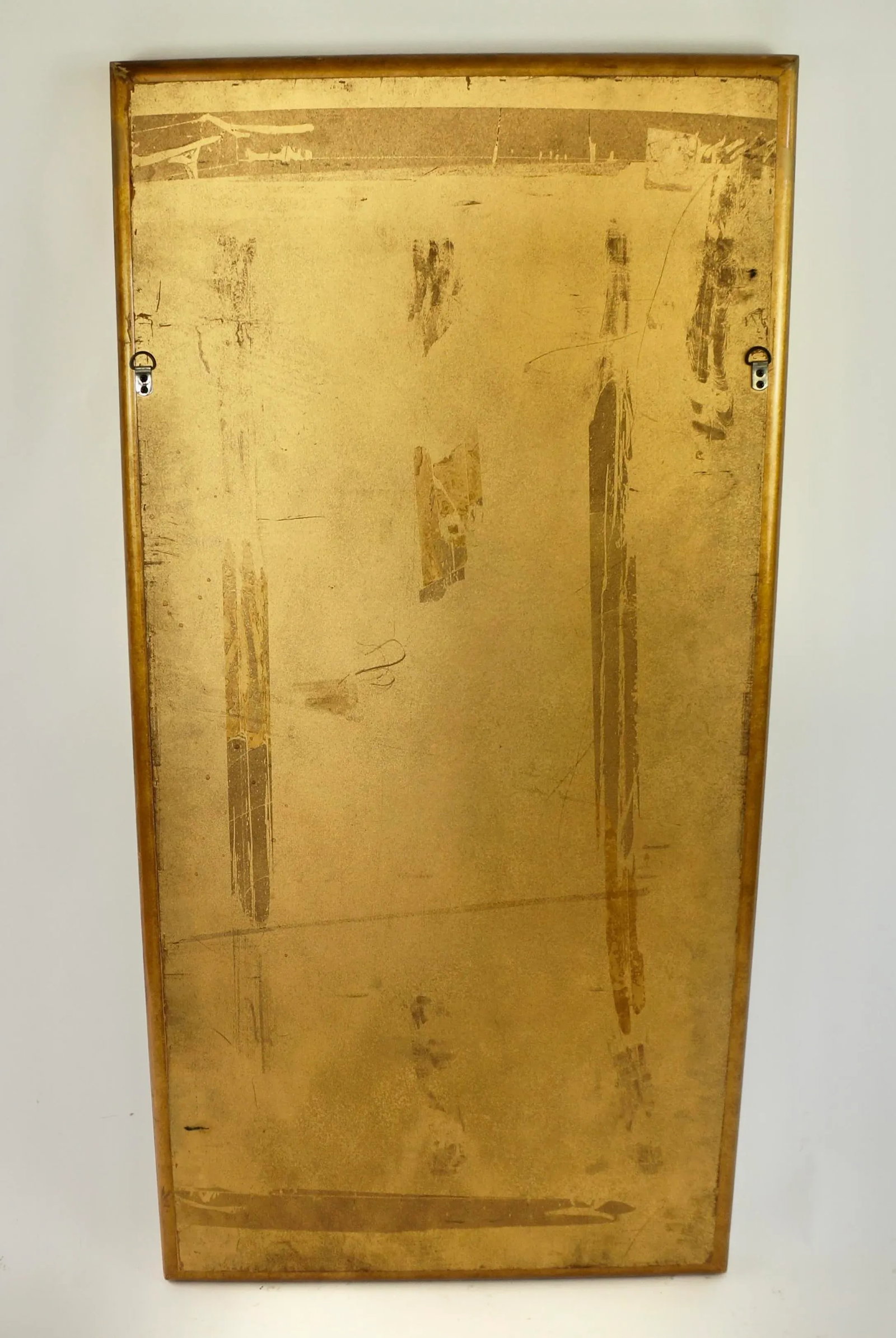 Vintage Mastercraft Brass Wall Mirror - 5