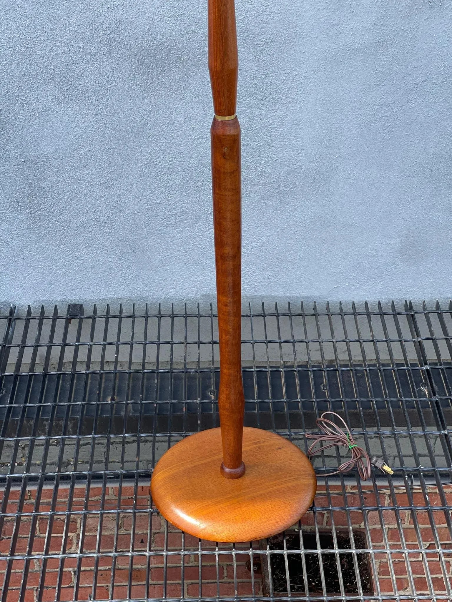 Teak Danish Mid Century Floor Lamp - 5