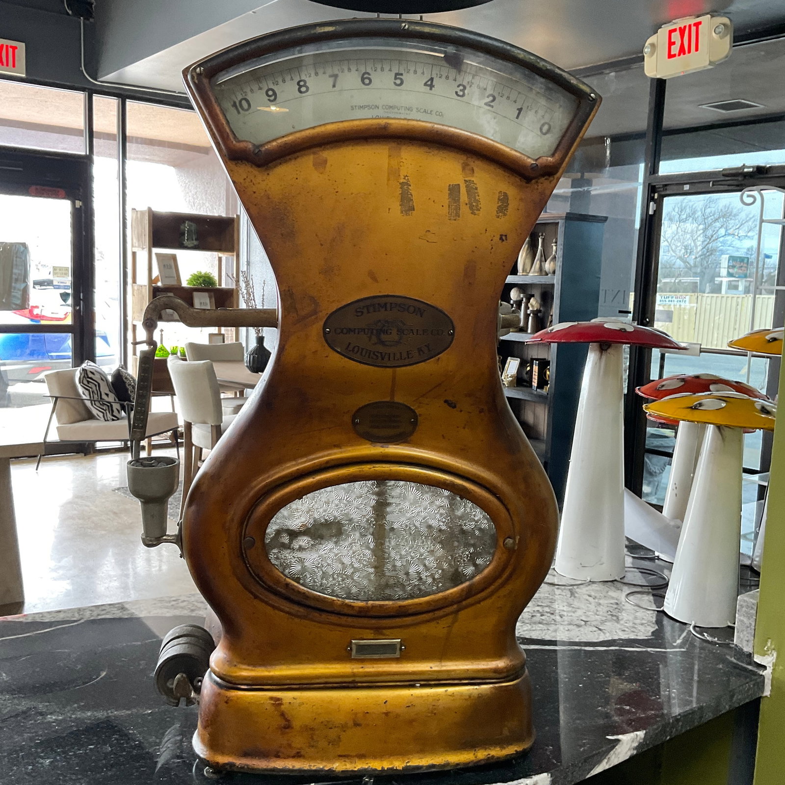 Early 1900's Stimpson Computing Scale - 2