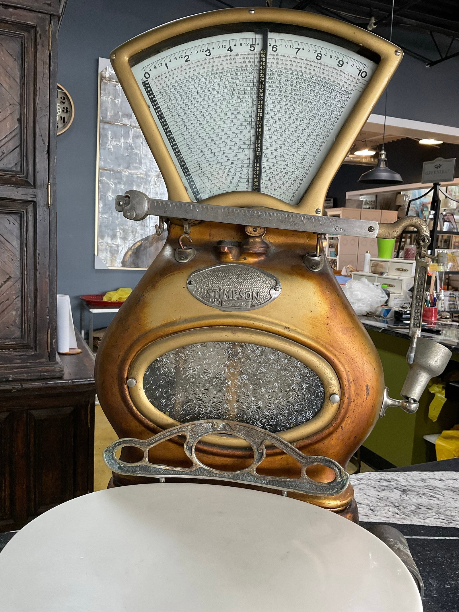 Early 1900's Stimpson Computing Scale - 3