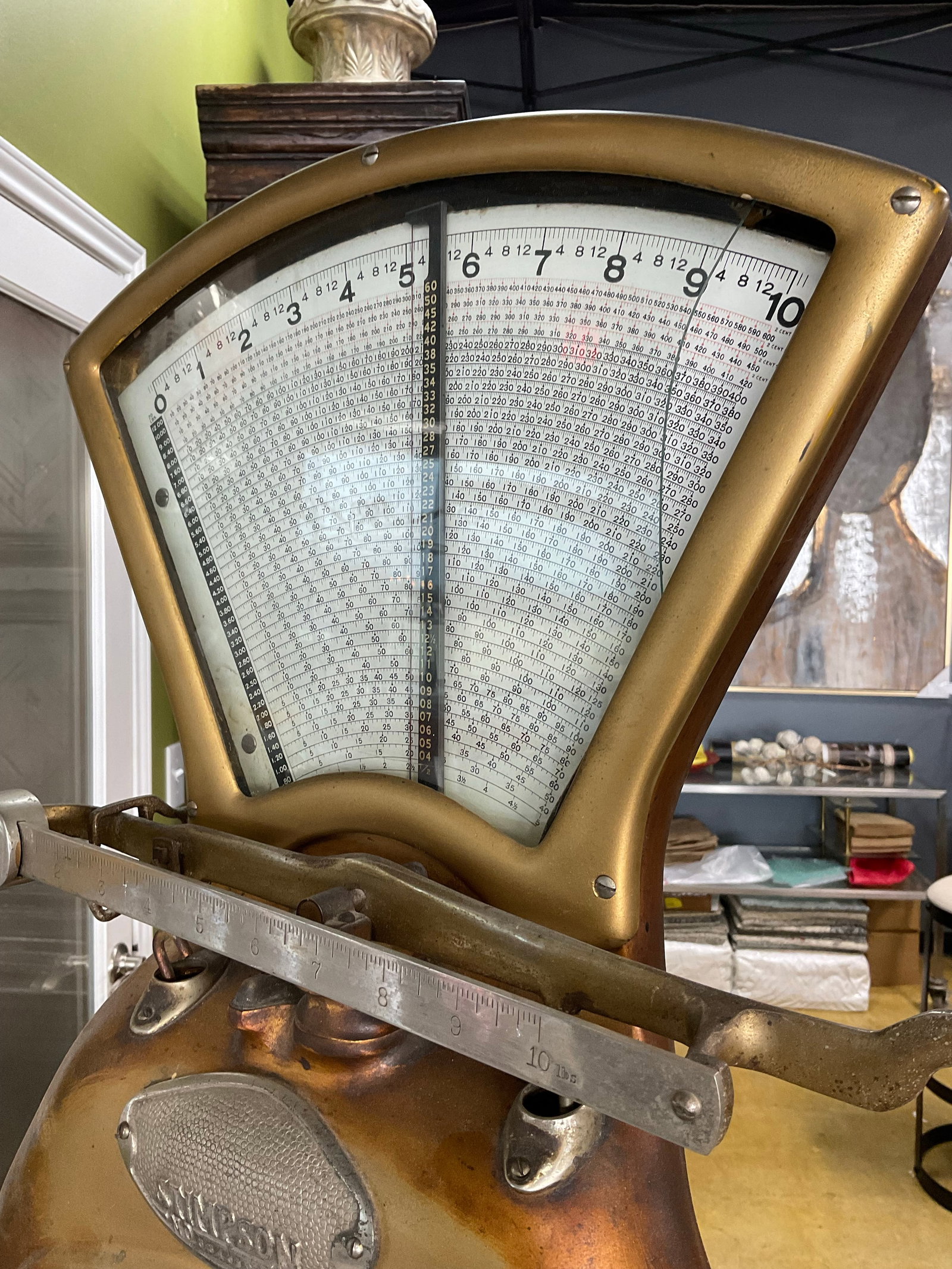 Early 1900's Stimpson Computing Scale - 7