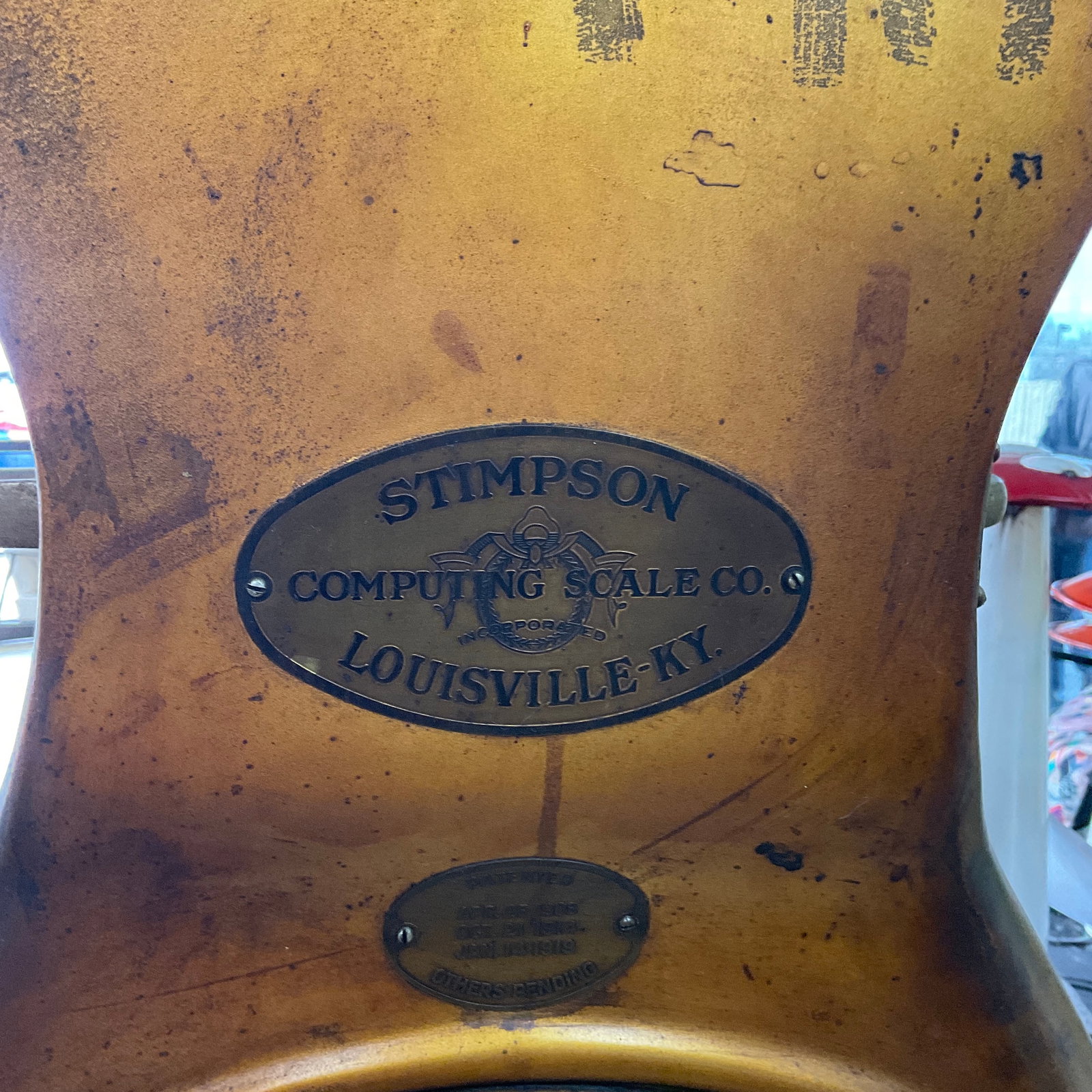 Early 1900's Stimpson Computing Scale - 8