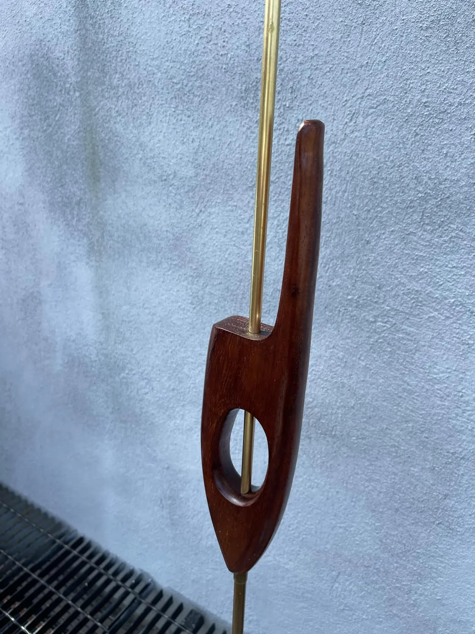 Danish Mid Century Teak Floor Lamp 1970s - 3