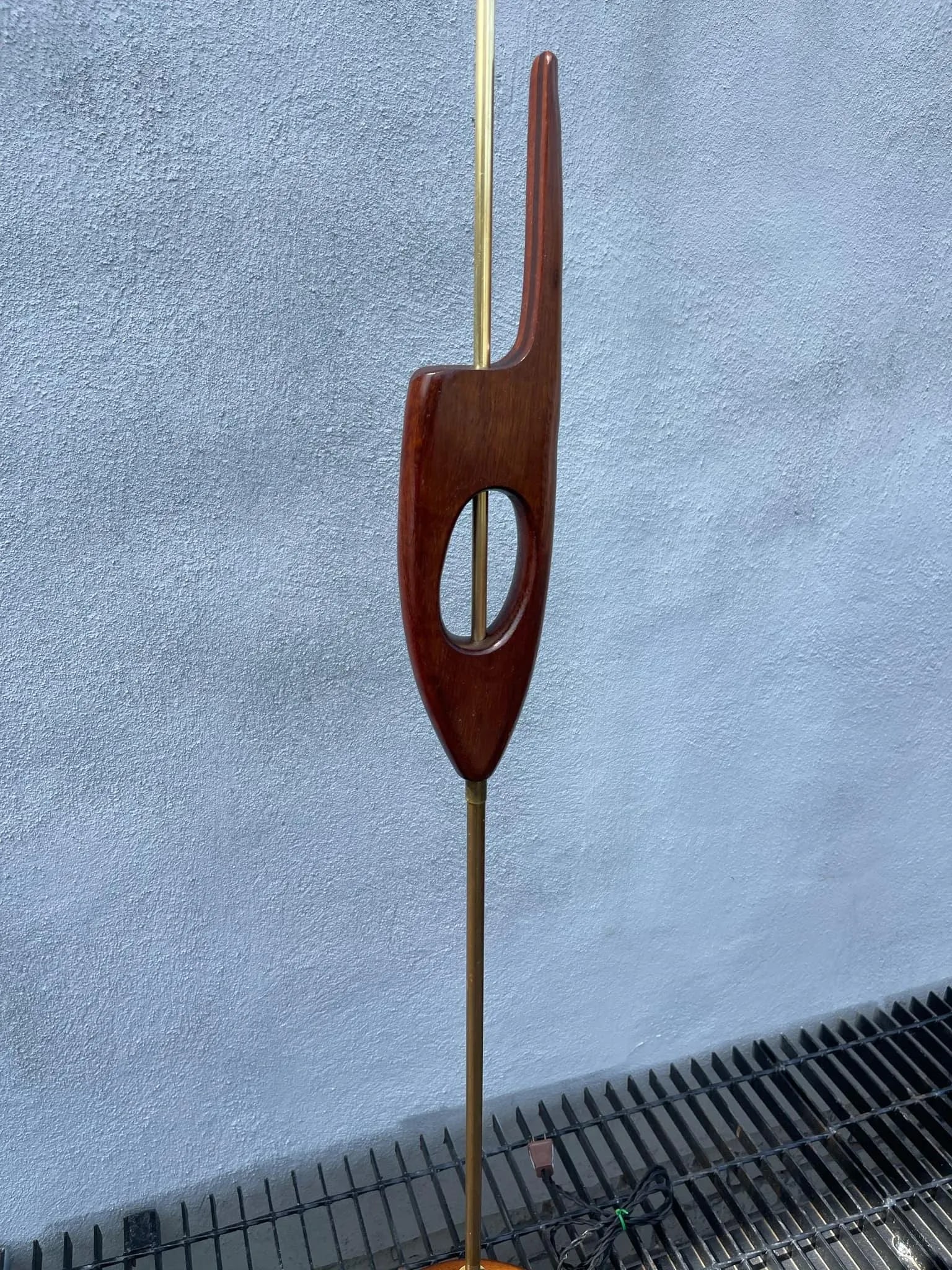 Danish Mid Century Teak Floor Lamp 1970s - 9