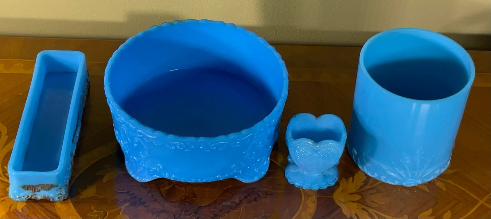 Rare & Radiant Blue Milk Glass Collection: Fenton & More - A Must-Have - 11