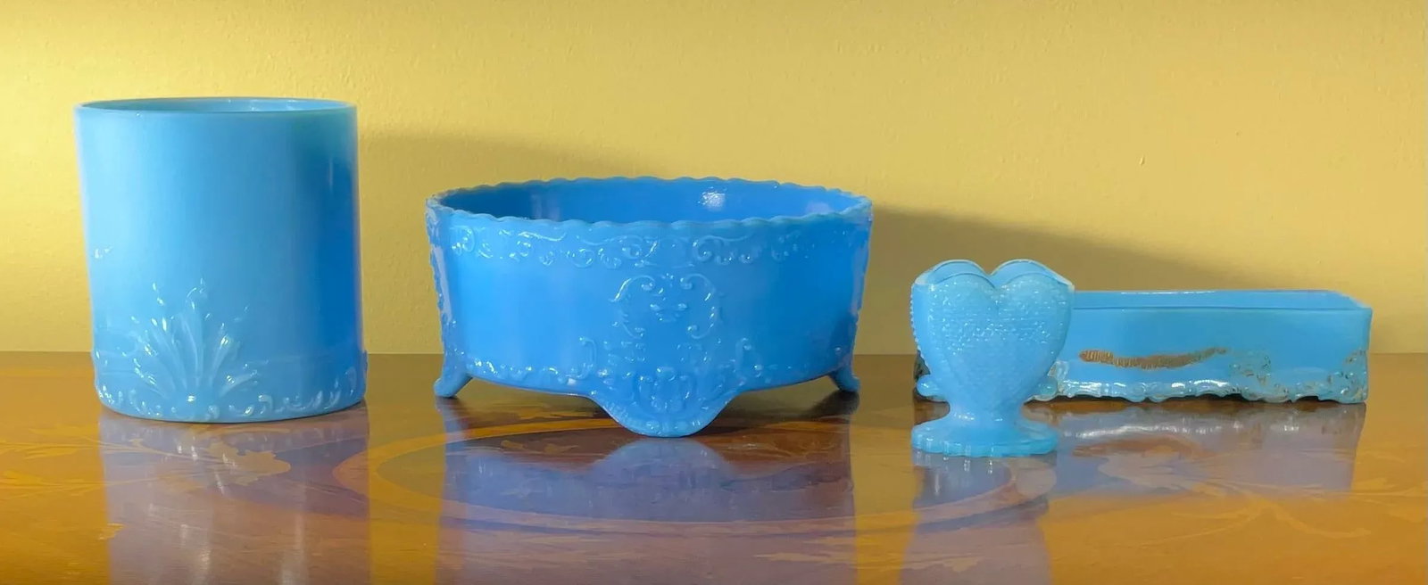 Rare & Radiant Blue Milk Glass Collection: Fenton & More - A Must-Have - 3