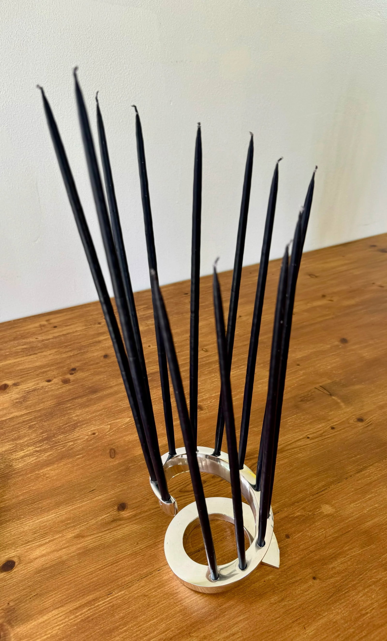 Mid 20th Century Dansk Silver Candle Holders- Set of 4 - 5