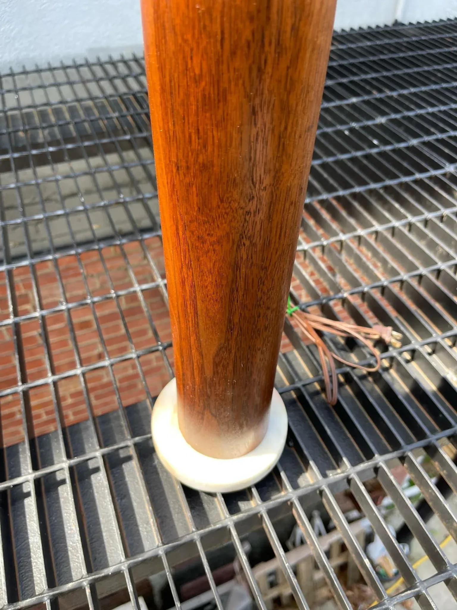 Danish Mid-Century Teak Table Lamp - 6