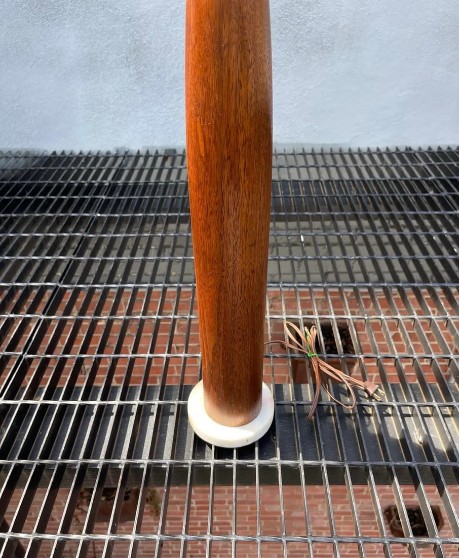 Danish Mid-Century Teak Table Lamp - 7