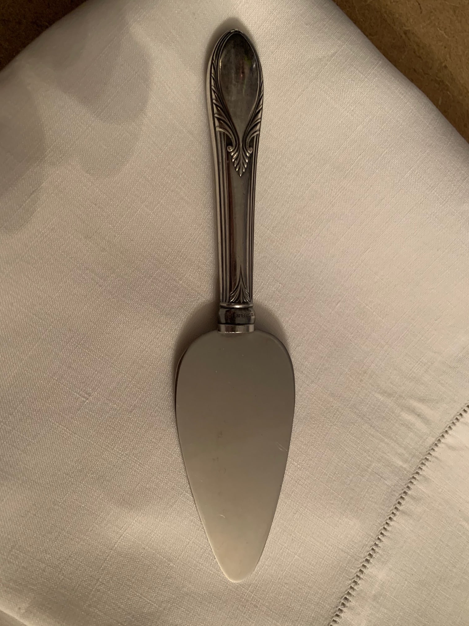 Mid-Century Sterling Cheese Butter Server Knife - 7