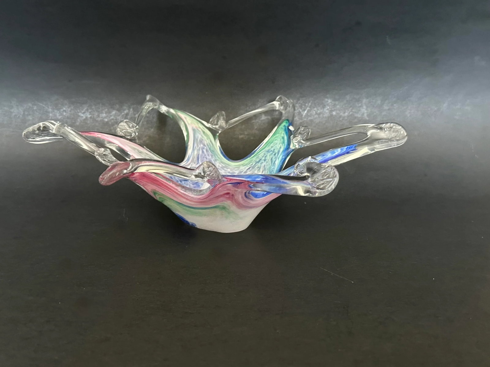 Italian Art Glass Starfish Bowl - 3