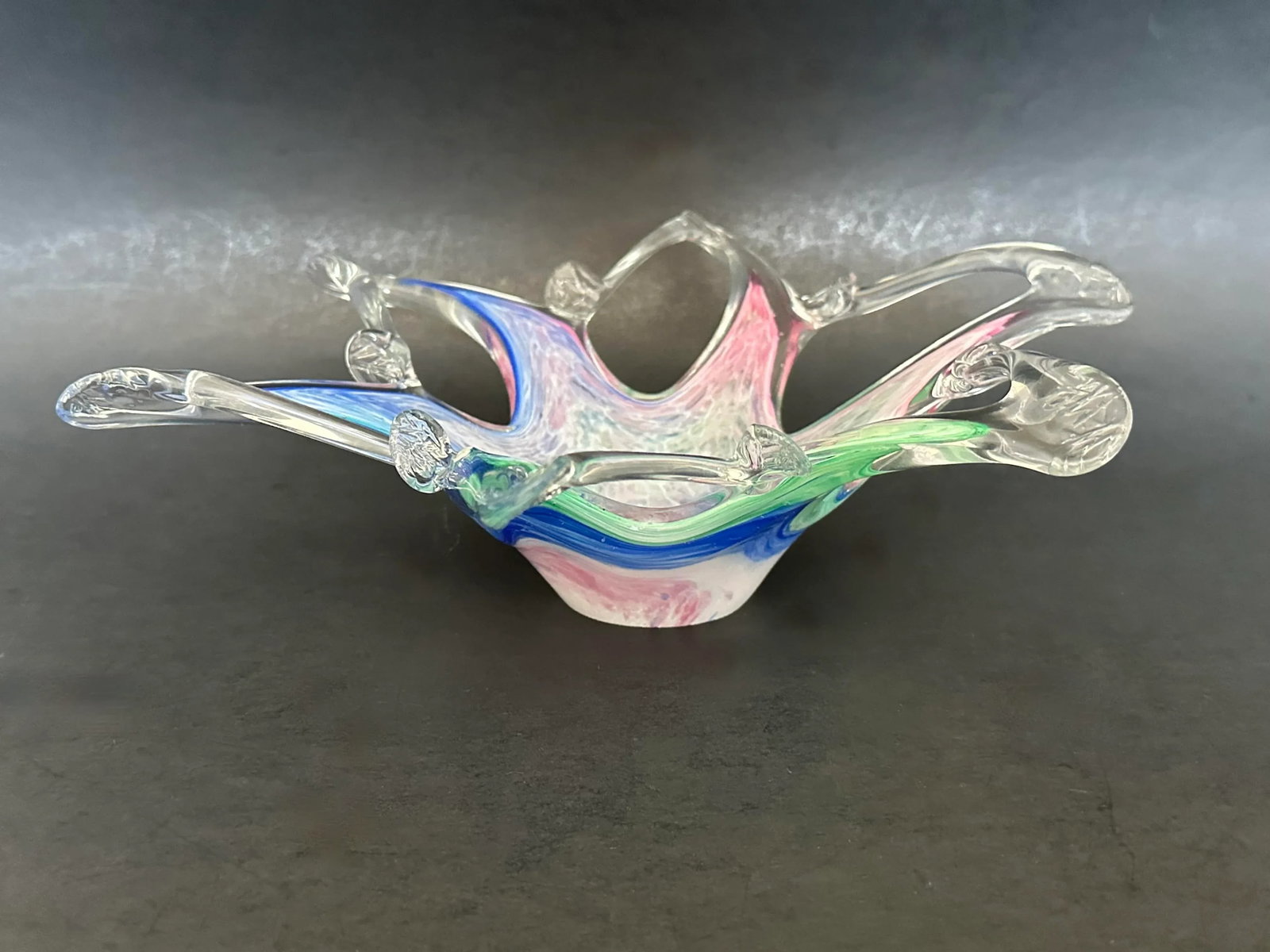 Italian Art Glass Starfish Bowl - 6
