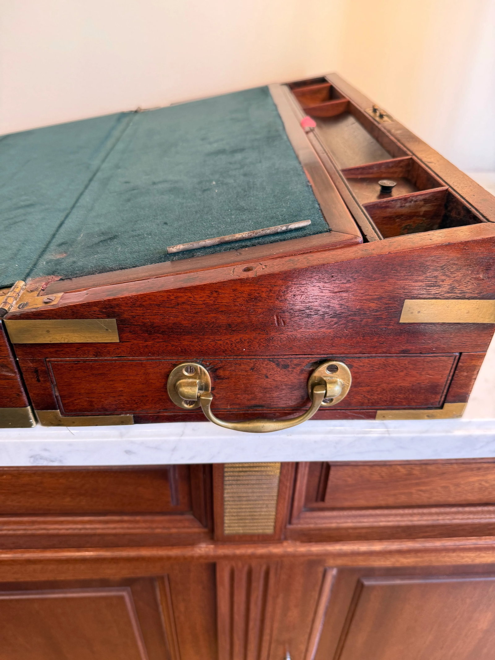 Mid 18th Century Campaign Writing Box - 6
