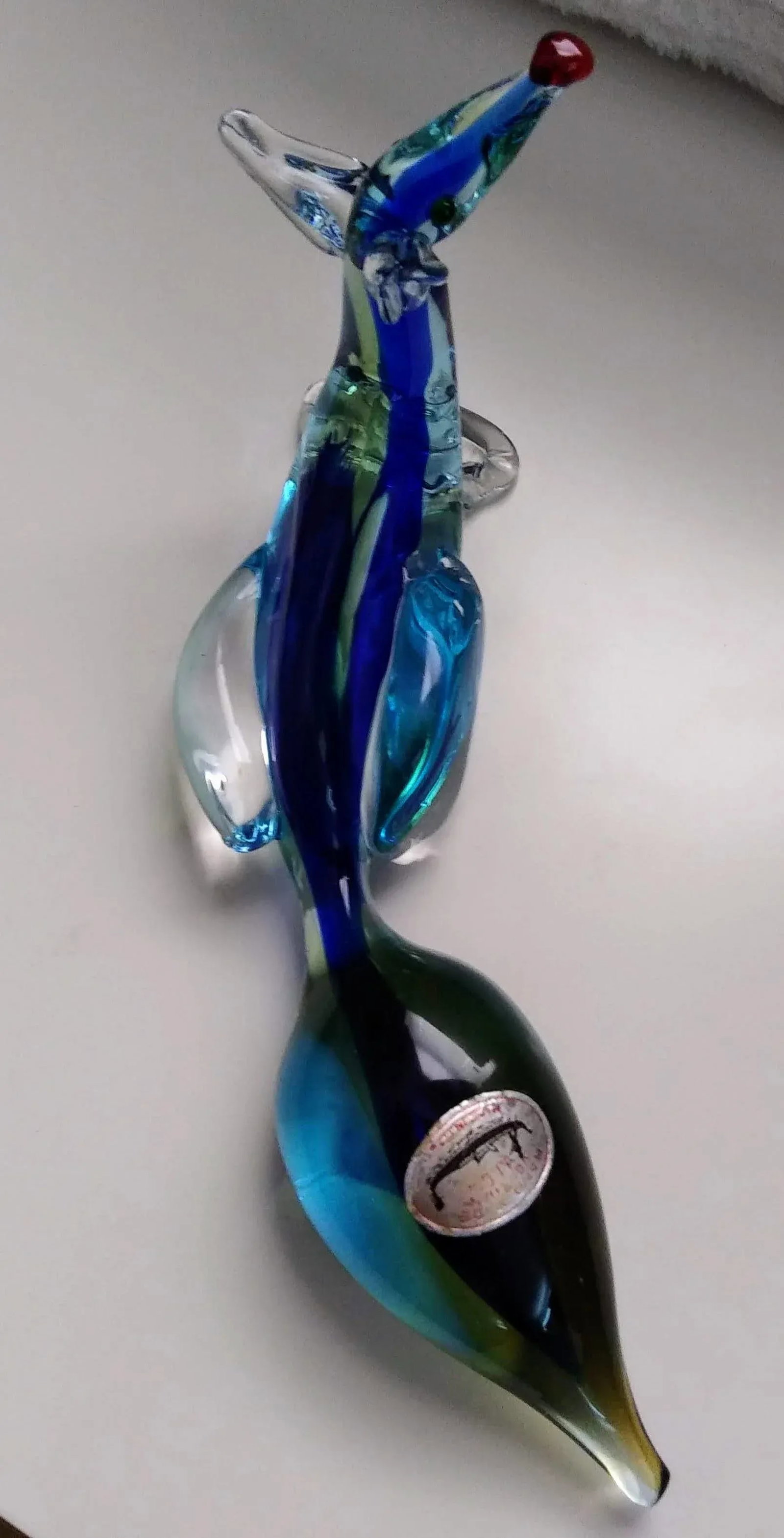 Vintage 1950s Murano Glass Fox Figurine - 5