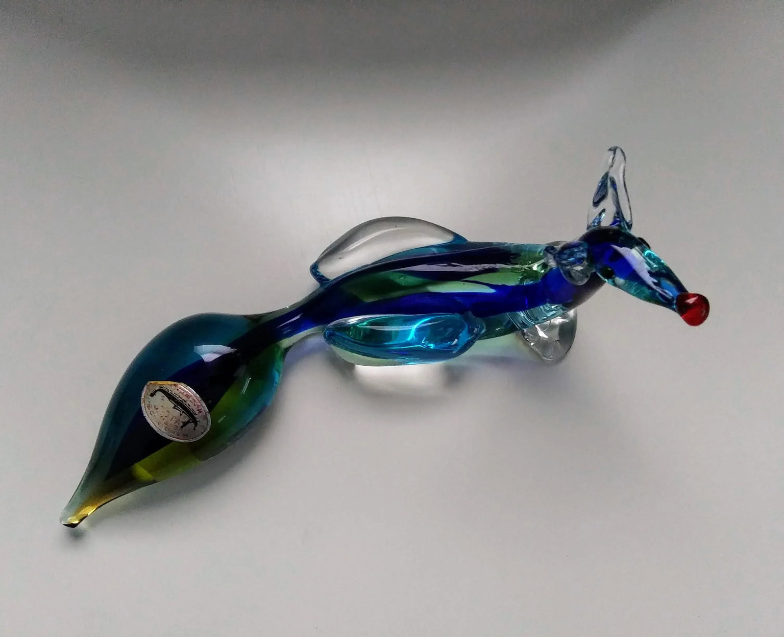 Vintage 1950s Murano Glass Fox Figurine - 7