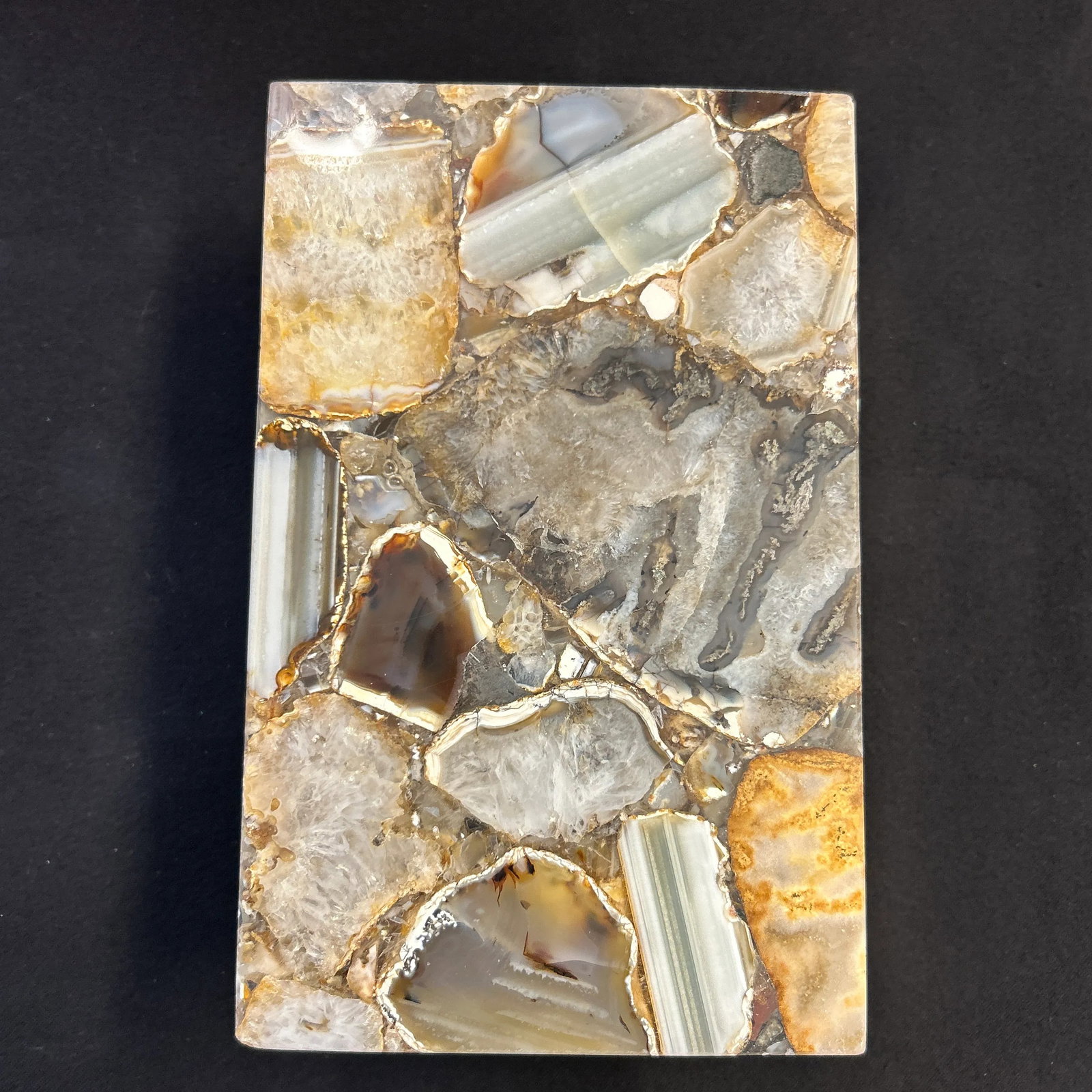 Agate and Steel Accessories Box - 8