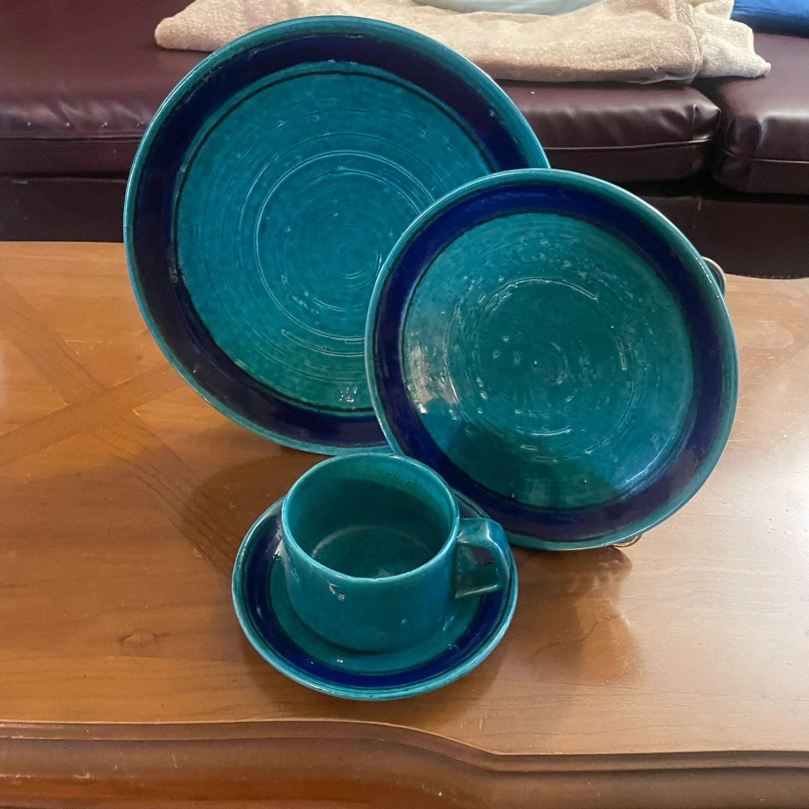 1960s Mid-Century Modern Baldelli Dinnerware, 6 Place Settings- 24 Pieces - 3