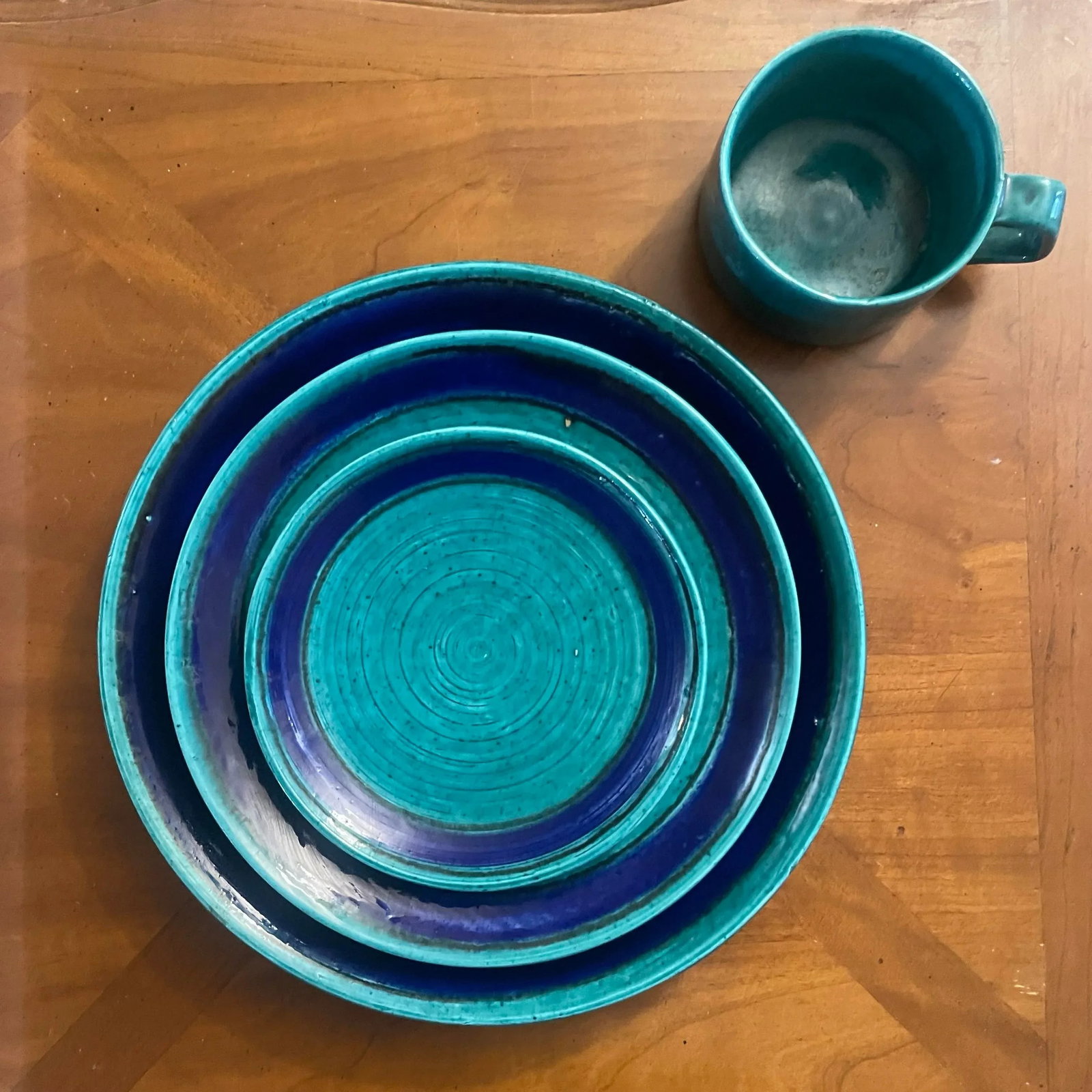 1960s Mid-Century Modern Baldelli Dinnerware, 6 Place Settings- 24 Pieces - 4