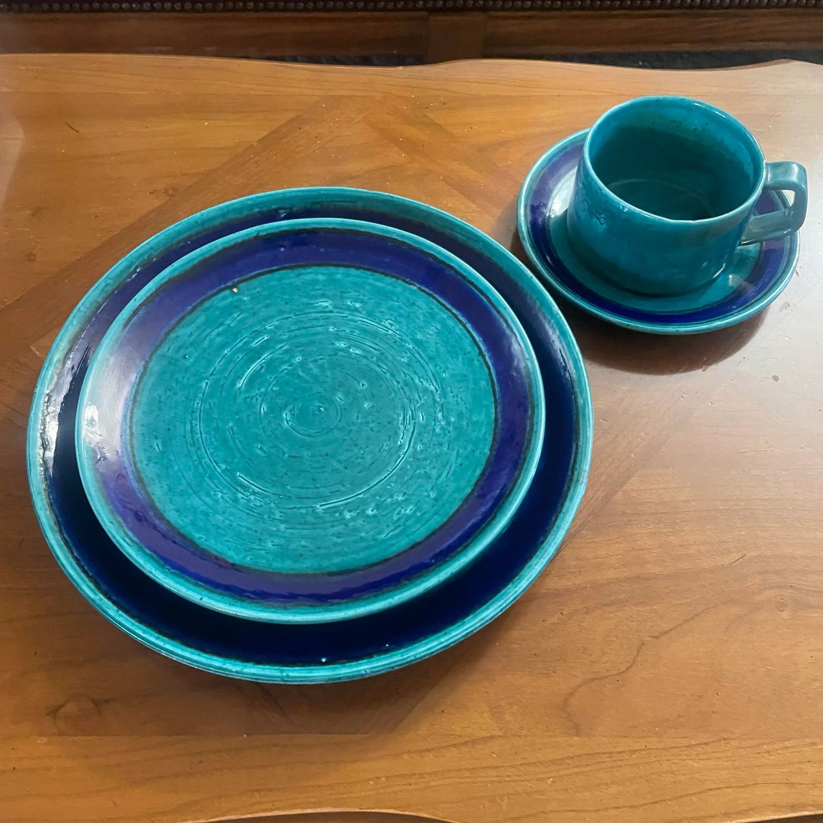 1960s Mid-Century Modern Baldelli Dinnerware, 6 Place Settings- 24 Pieces - 7