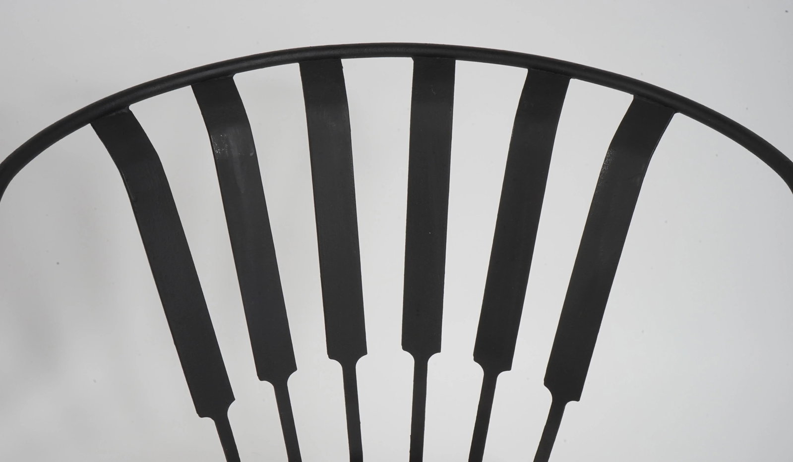 Mid 20th Century Wrought Iron Arm Chairs in the Style of Russell Woodard - Set of 2 - 12